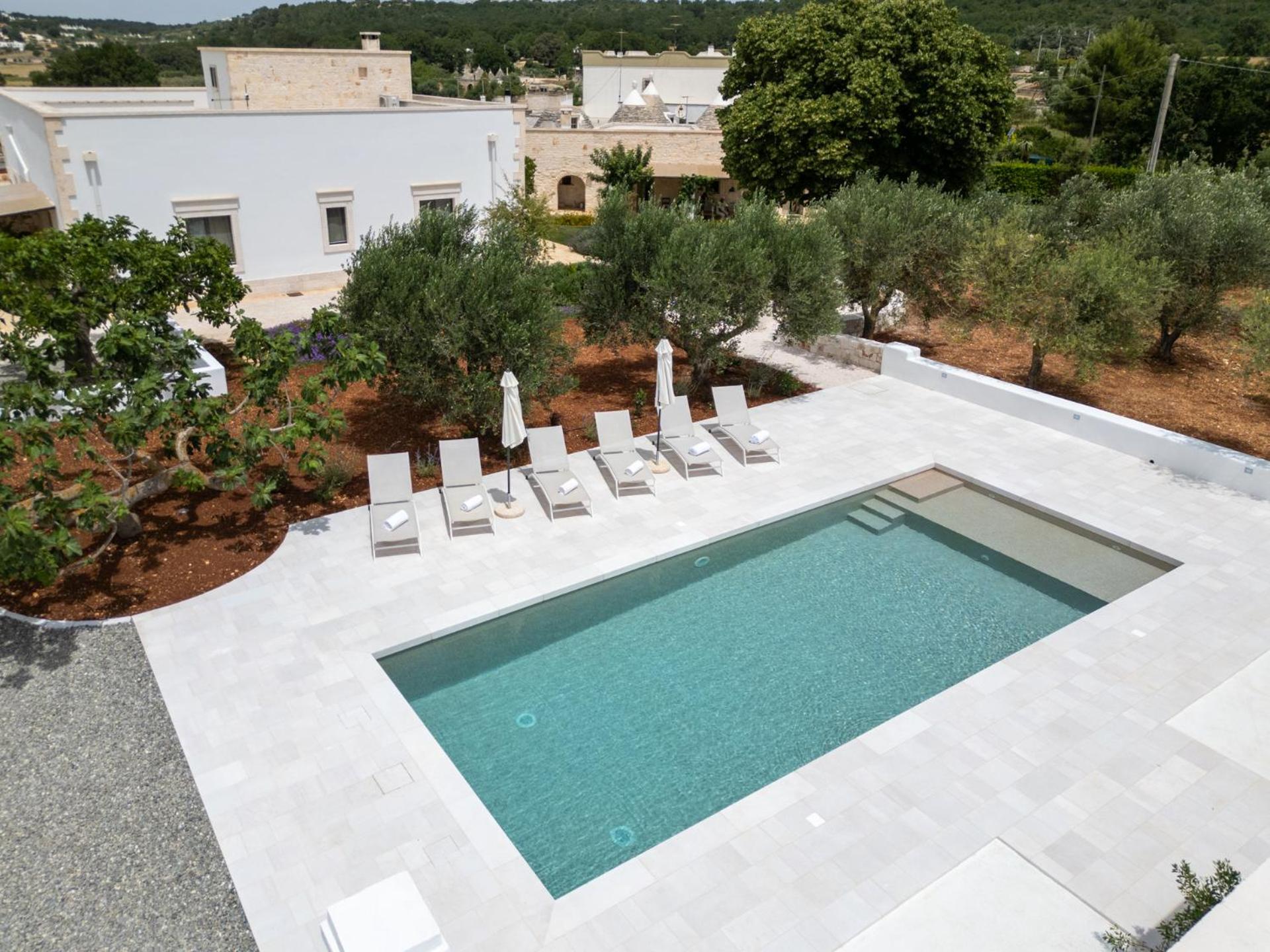 チステルニーノ Trulli Di Mezzaヴィラ エクステリア 写真