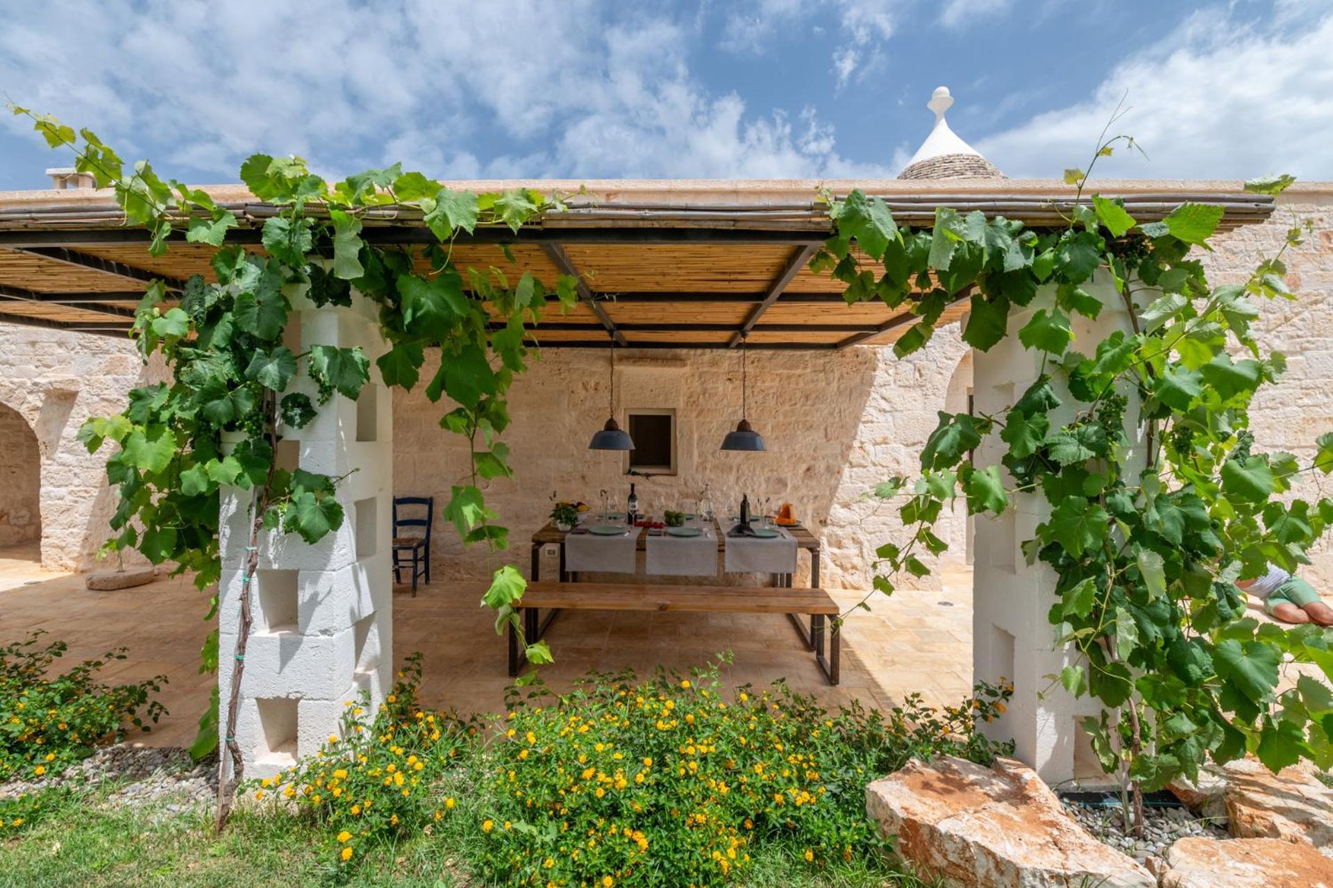 チステルニーノ Trulli Di Mezzaヴィラ エクステリア 写真